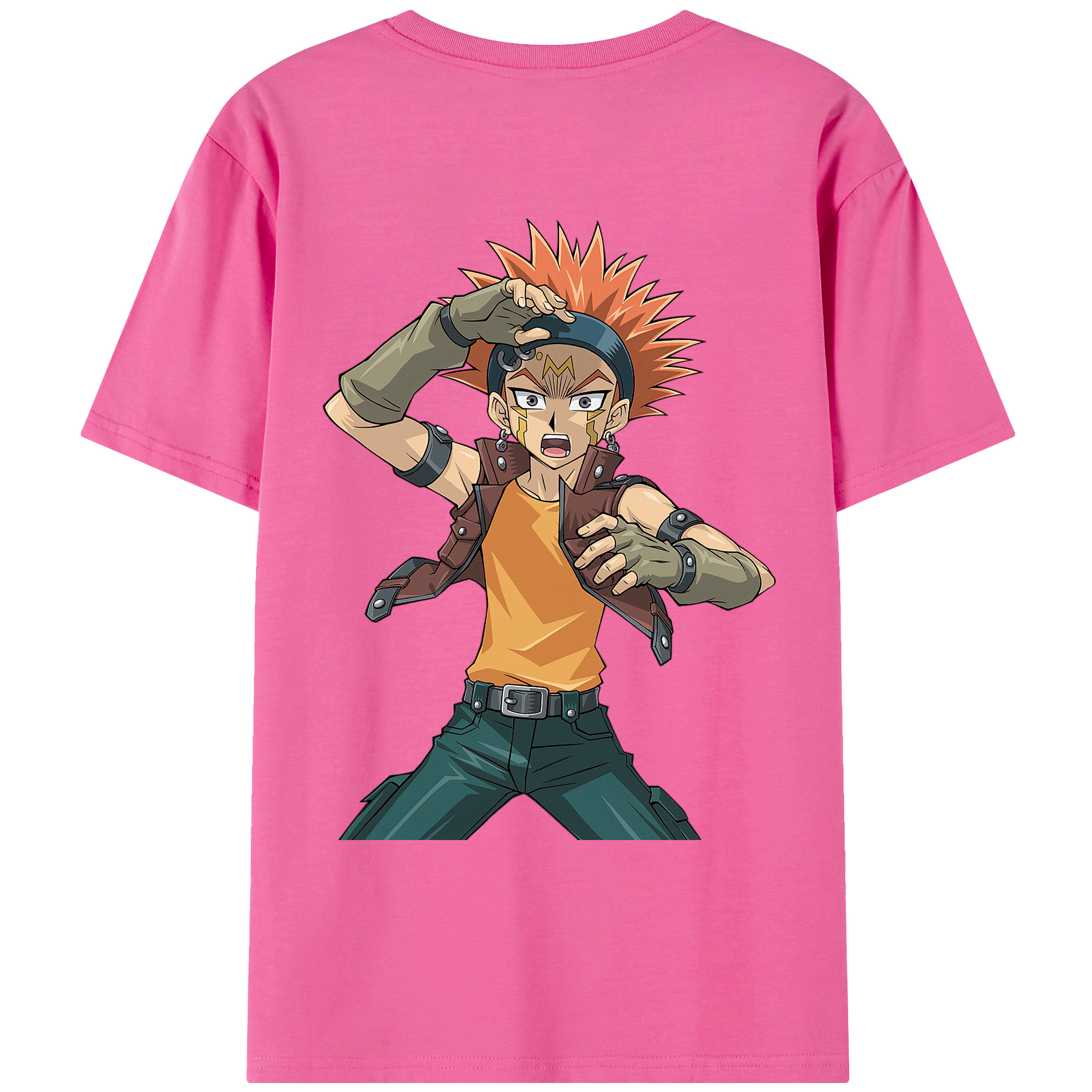 （画像用） 遊☆戯☆王 Yu-Gi-Oh! レディース半袖Tシャツ(バックプリント)